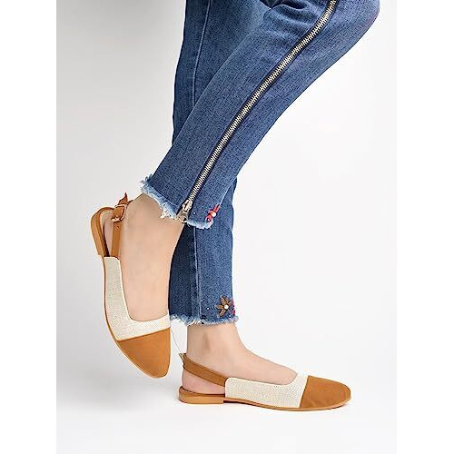 Shoetopia Jute Backstrap Tan Belly For Women & Girls /Uk8