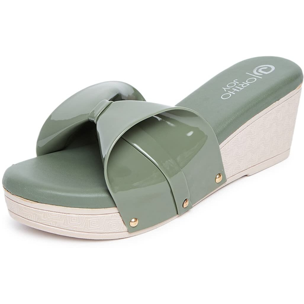 Ortho Joy Fancy Doctor Slippers || Comfortable Wedges Sandals For Women Stylish