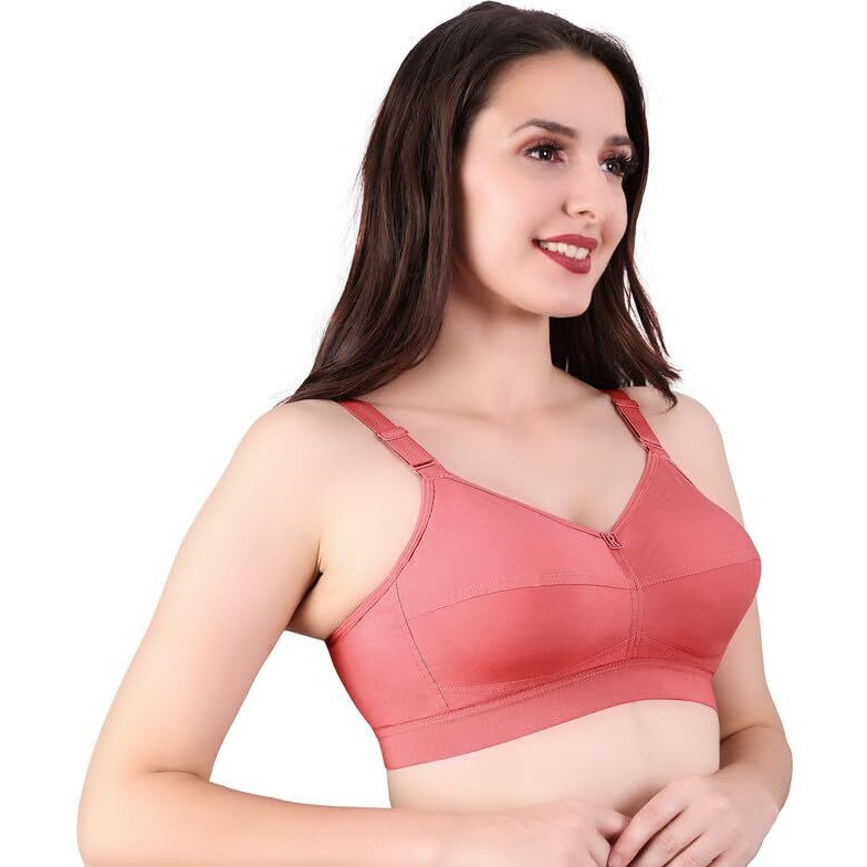Trylo Riza Cottonfit-Coral-34-D-Cup