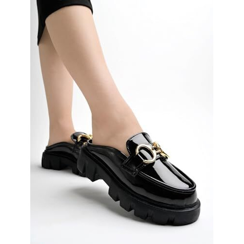 Shoetopia Girls L-Bantu Black Dress Shoe - 3 Uk (Girls-L-Bantu-Black)