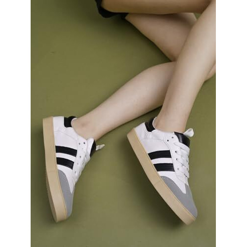 Shoetopia White Sneakers For Women /Eu38