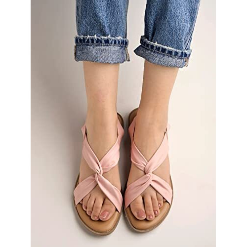 Shoetopia Girls Snd-137 Pink Flat Sandal - 3 Uk (Girls-Snd-137-Pink)