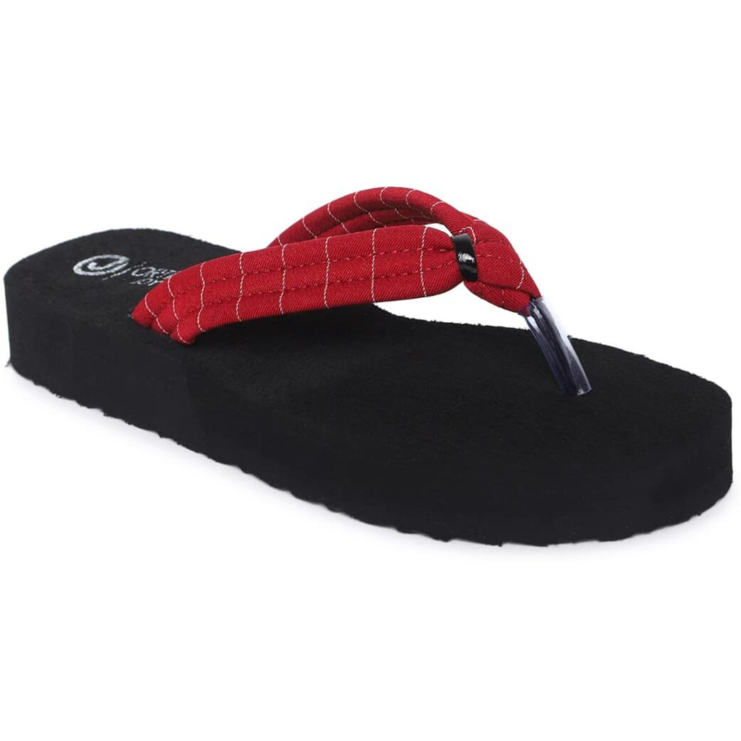Ortho Joy Fancy Doctor Slippers | Soft Chappal For Women | Comfortable Womems's Slipper Maroon Color