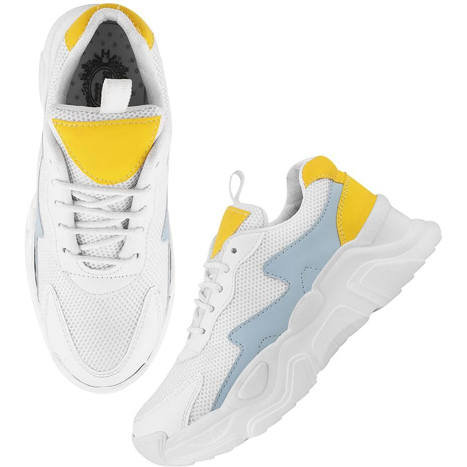 Shoetopia White Smart Casual Shoes For Women & Girls /Eu37