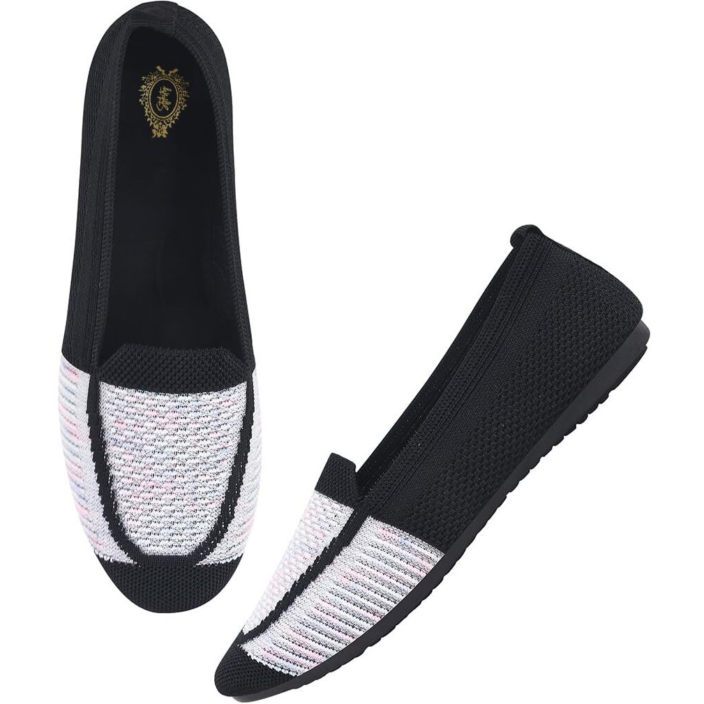 Shoetopia Comfortable Black Ballerinas /Eu41