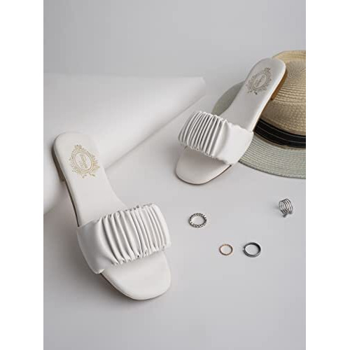 Shoetopia Women's Slip-On Sandal