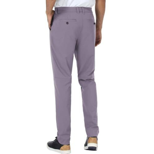 Toplot Men's Trouser Ii Men's Regular Formal Pants Ii Men's Regular Fit Formal Trouser (Pant-5222-Lavender-36)