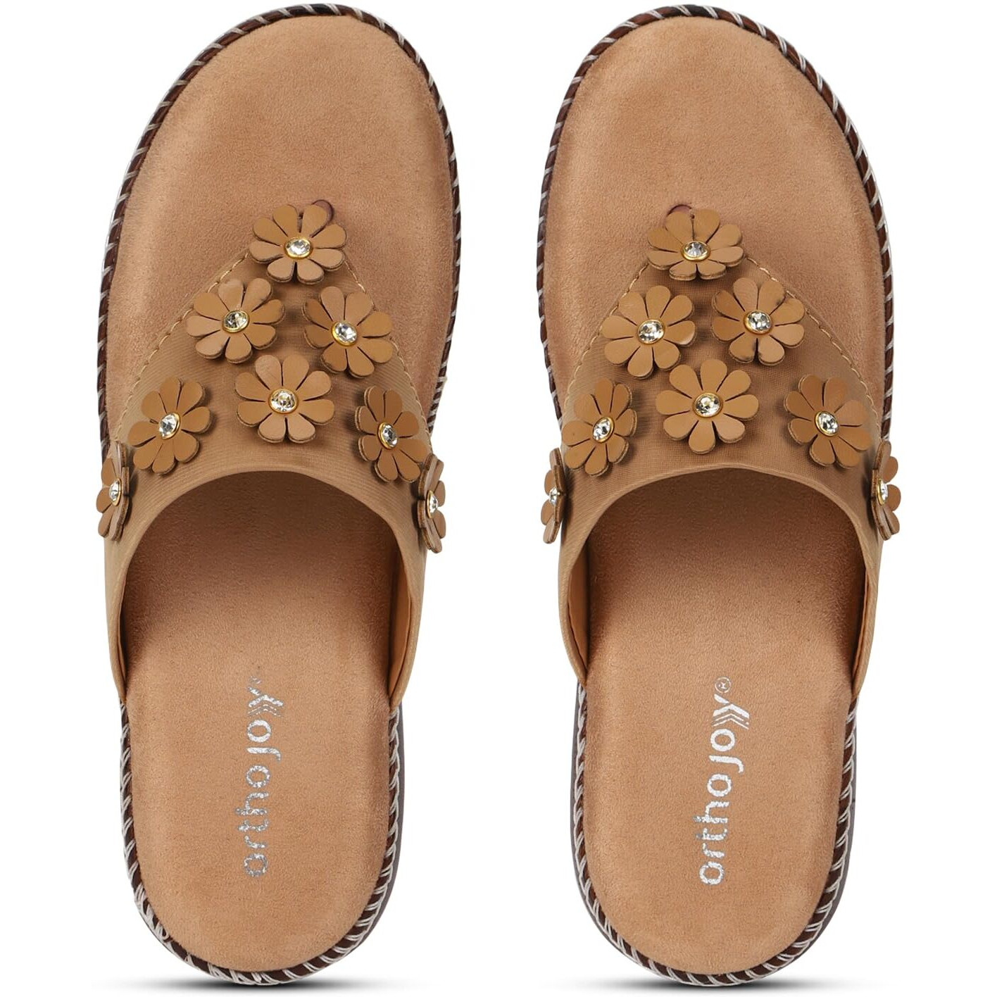 Ortho Joy Doctor Fancy Footwear For Women || Orthopedic Women's Fancy Slipper/Sandal For Women