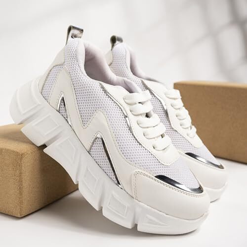 Shoetopia Girls S-6001 White Casual Shoe - 5 Uk (Girls-S-6001-White)