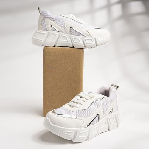 Shoetopia Girls S-6001 White Casual Shoe - 5 Uk (Girls-S-6001-White)