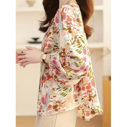 Toplot Women Shirt || Tops For Women || Western Tops For Woman Stylish || Trendy Tops || Oversized (Printed-Top-5233-Pink-L)