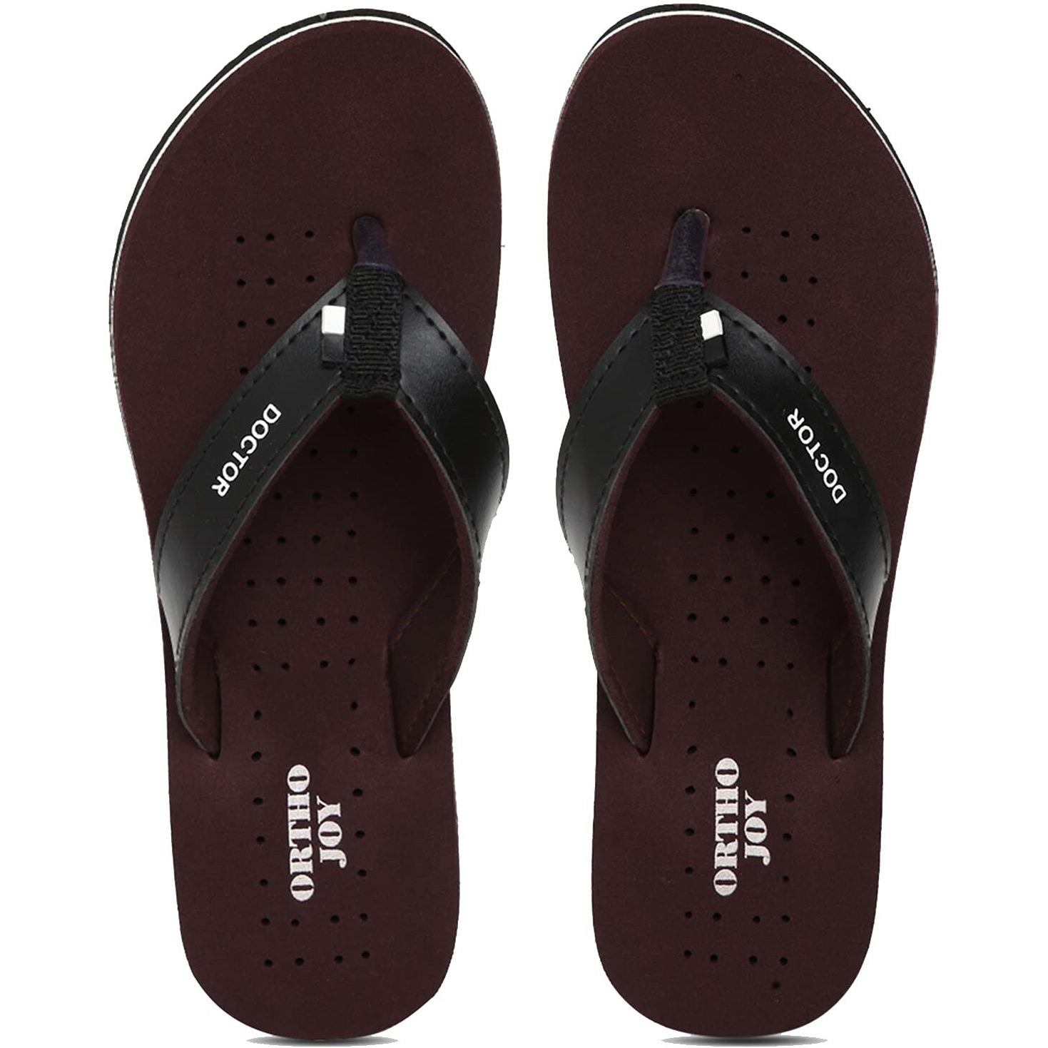 Ortho Joy Extra Soft Women's Orthopaedic Comfort Fit Slippers For Women's Daily Use - Orth_Wsp09_Mrn_03