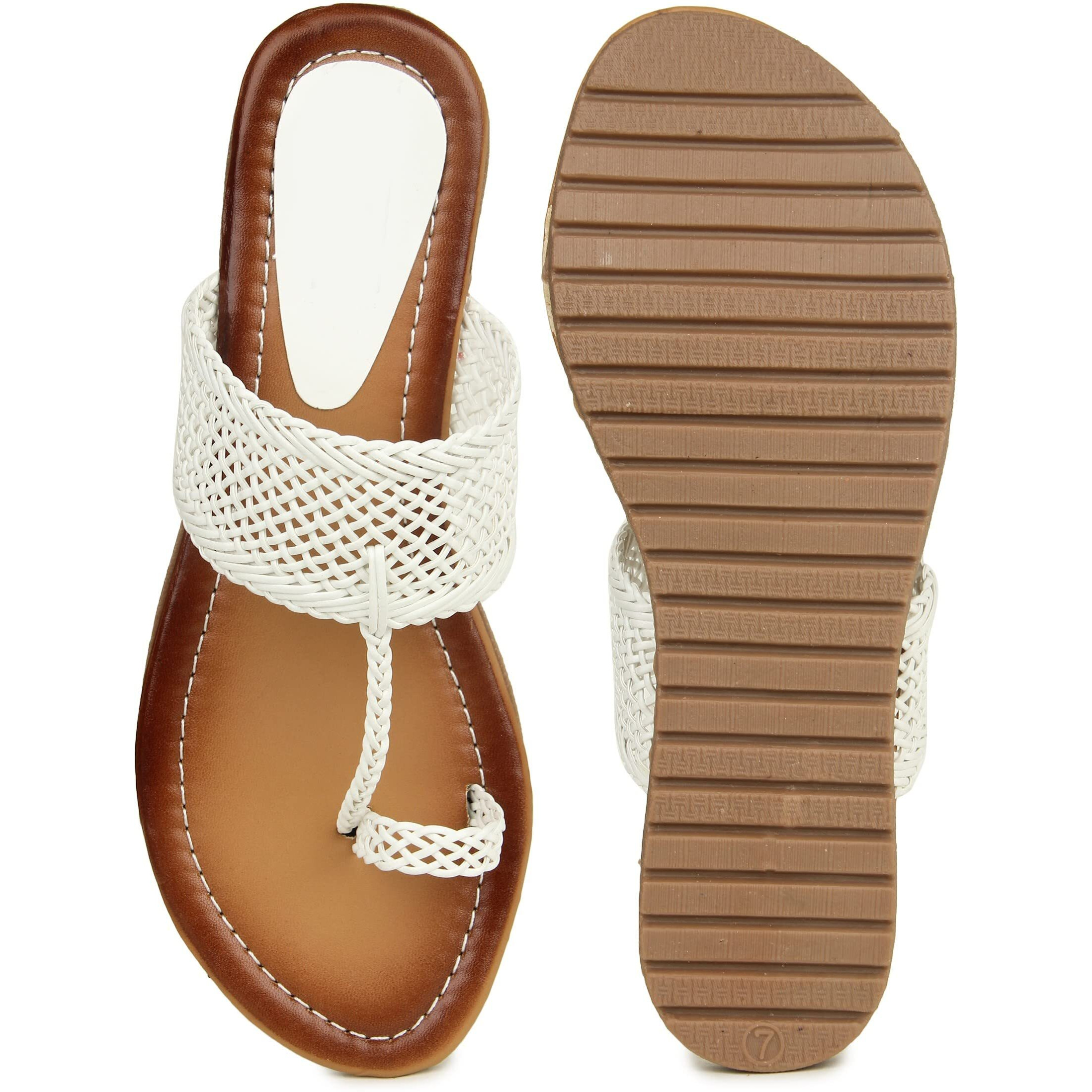 Shoetopia Girls White Stylish Trending Flats-Eu42