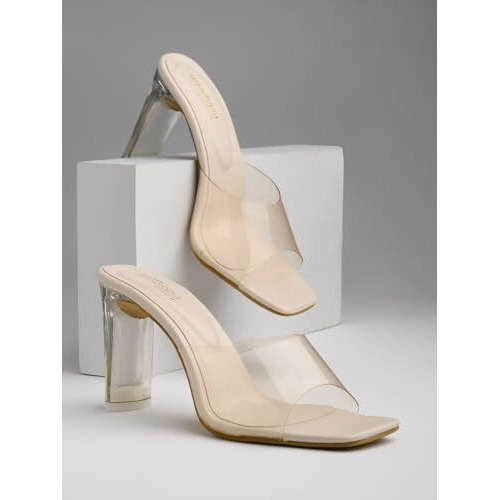 Shoetopia Girls Goa Cream Heeled Sandal - 8 Uk (Girls-Goa-Cream)
