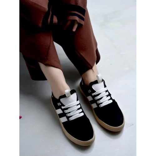 Shoetopia Black Casual Shoes For Girls /Eu38