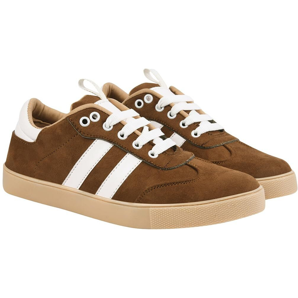 Shoetopia Tan Casual Shoes For Girls /Eu41