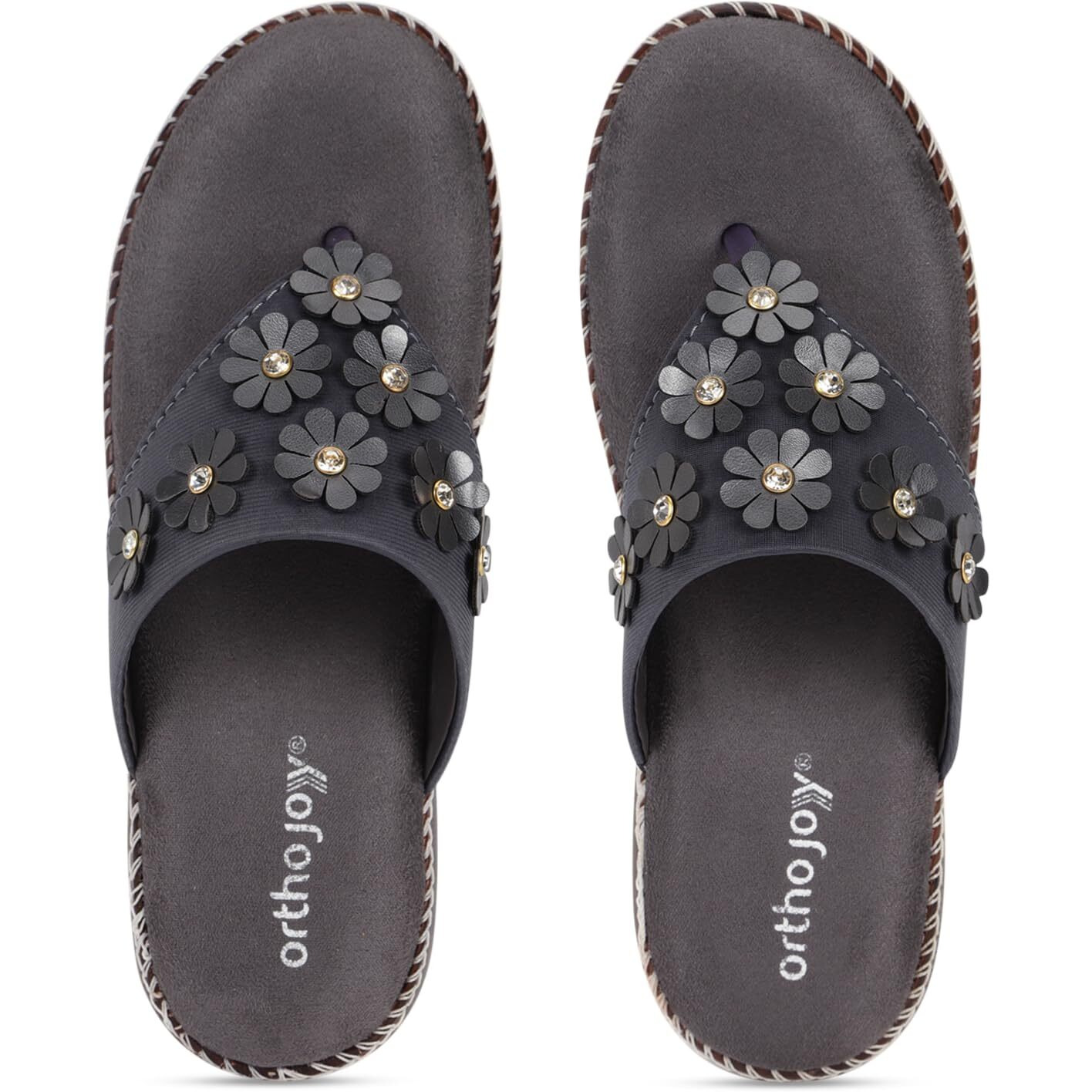 Ortho Joy Doctor Fancy Footwear For Women || Orthopedic Women's Fancy Slipper/Sandal For Women