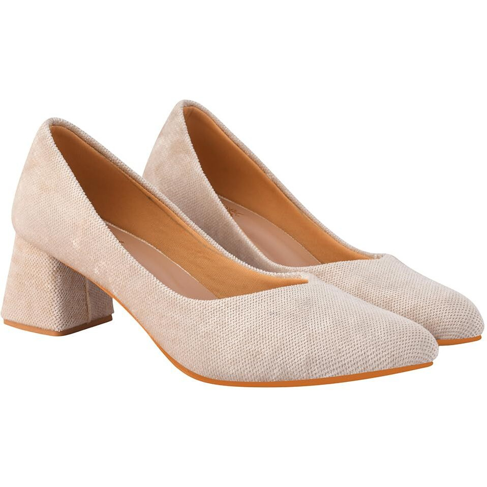Shoetopia Elegant Golden Pumps For Women & Girls /Eu42