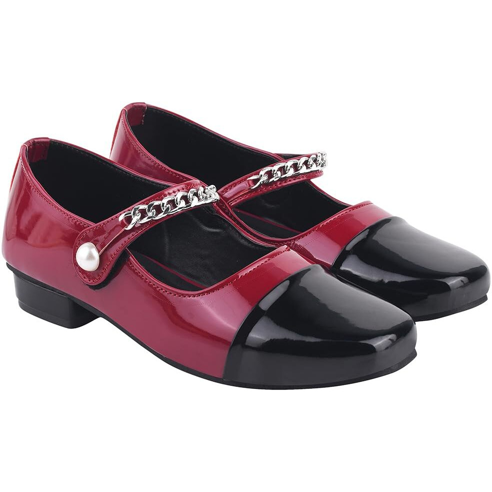 Shoetopia Stylish Cherry Marry-Janes For Women & Girls /Eu39