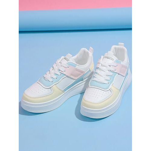 Shoetopia Girls Polo White Sneaker - 6 Uk (Girls-Polo-White)
