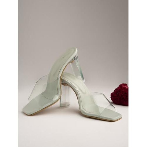 Shoetopia Girls Goa Green Heeled Sandal - 5 Uk (Girls-Goa-Green)
