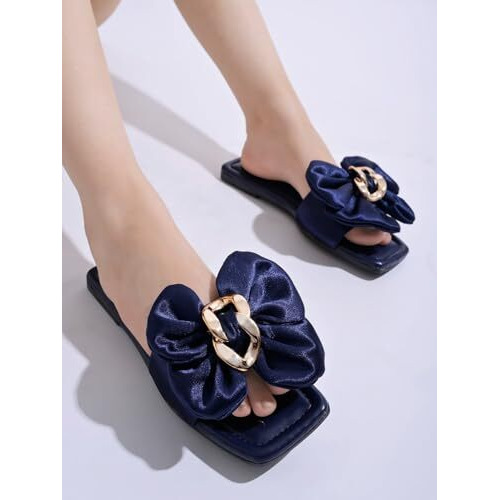 Shoetopia Girls Harry Blue Flat Sandal - 3 Uk (Girls-Harry-Blue)