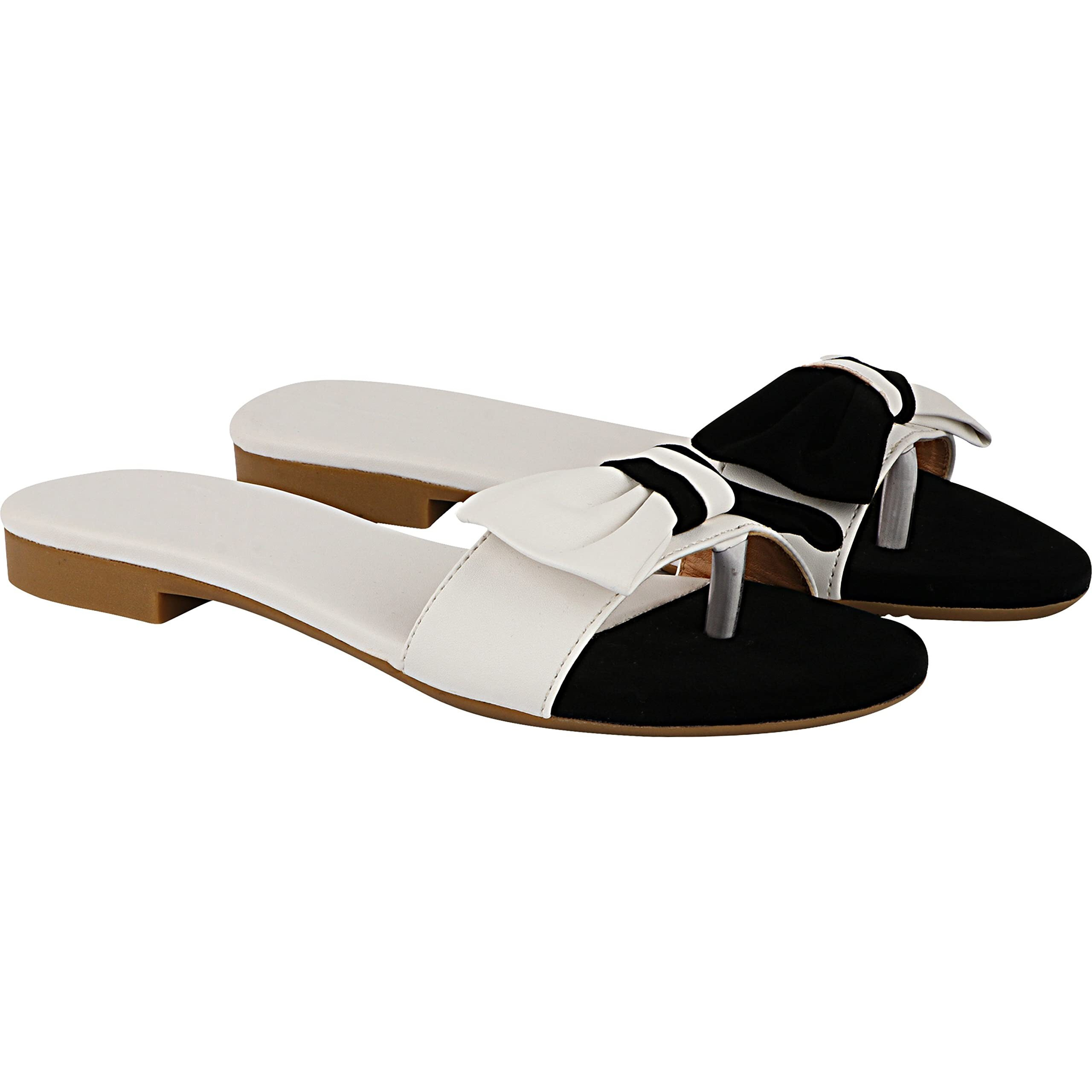 Shoetopia Girls White Stylish Trending Flats-Eu37