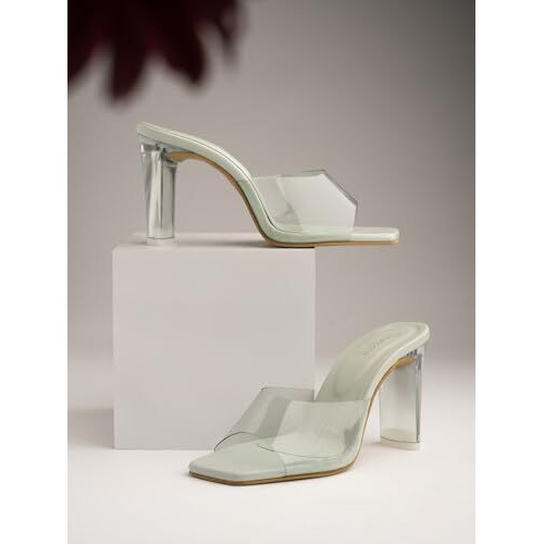 Shoetopia Girls Goa Green Heeled Sandal - 8 Uk (Girls-Goa-Green)