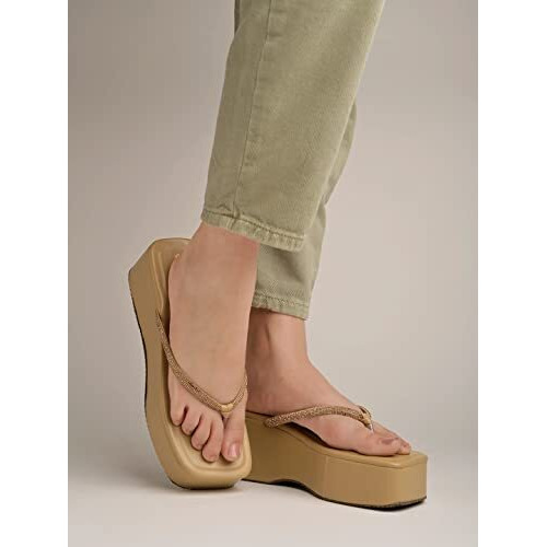 Shoetopia Girls P-Chain White Wedge Sandal - 3 Uk (Girls-P-Chain-White)
