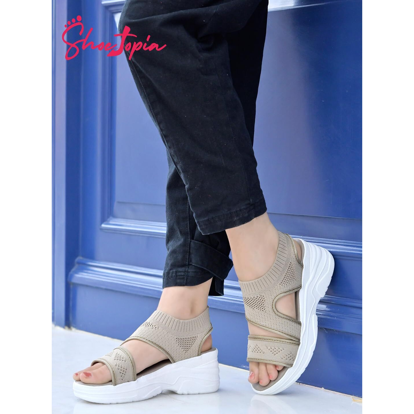 Shoetopia Women's Sandal-5 Kids Uk (Girls-Milton-Beige)-Eu38