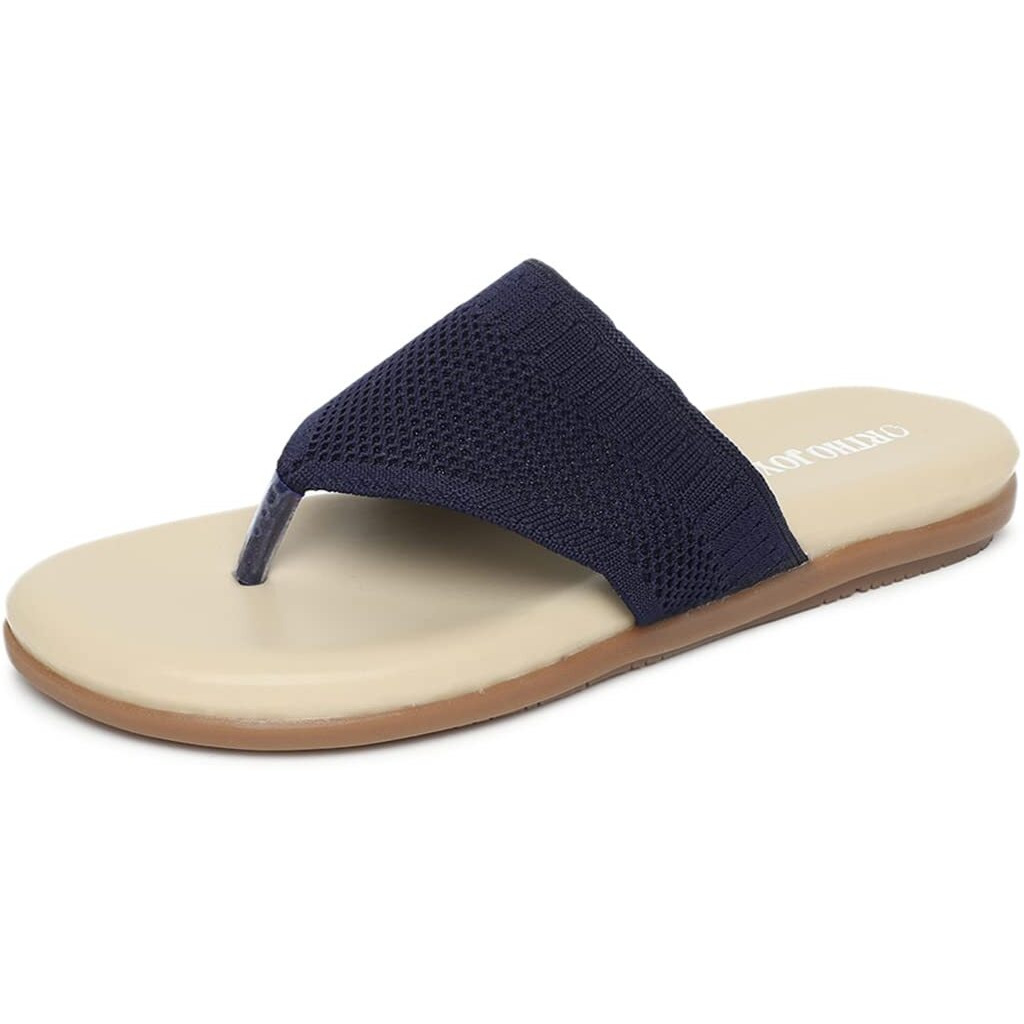 Ortho Joy Fancy Doctor Slippers | Comfortable Flat Sandals For Women Stylish