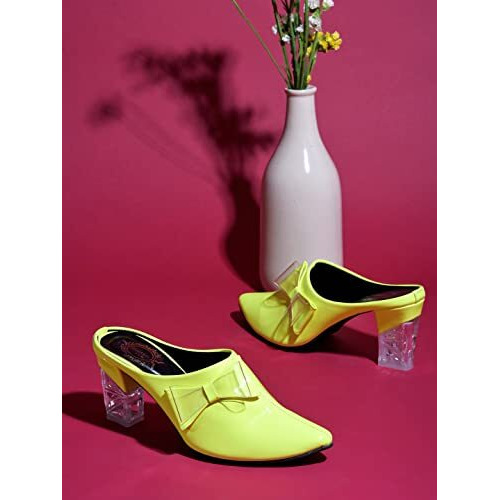 Shoetopia Girls Bantu-425 Green Mule - 3 Uk (Girls-Bantu-425-Green)