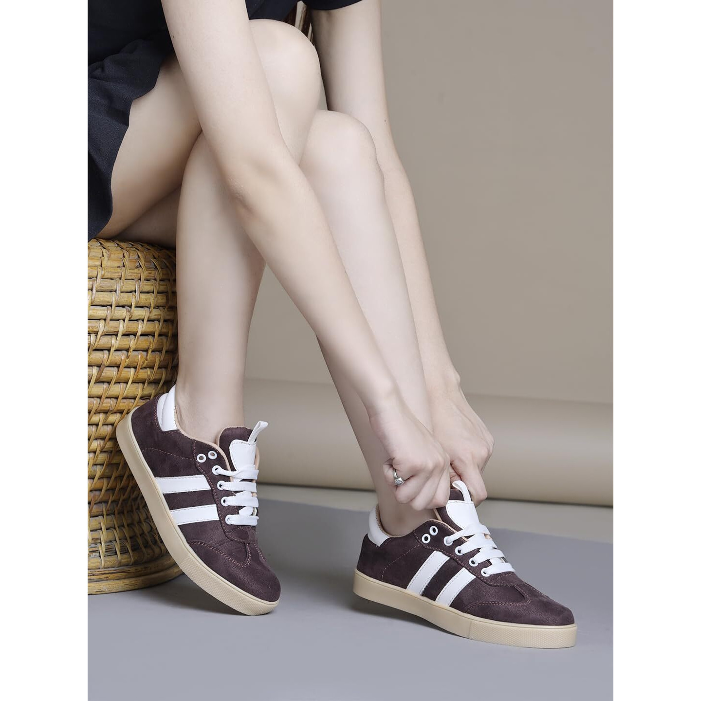 Shoetopia Brown Smart Casual Shoes For Women & Girls /Eu39