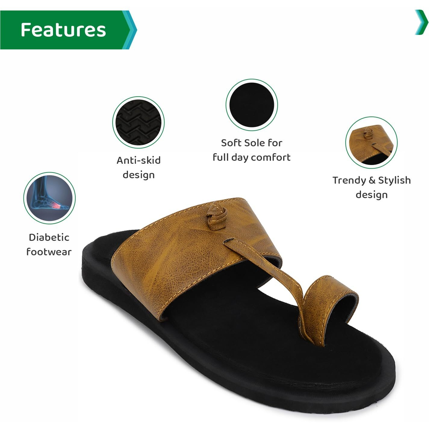 Ortho Joy Extra Soft Doctor Ortho Slippers For Men/Comfortable Slippers For Women