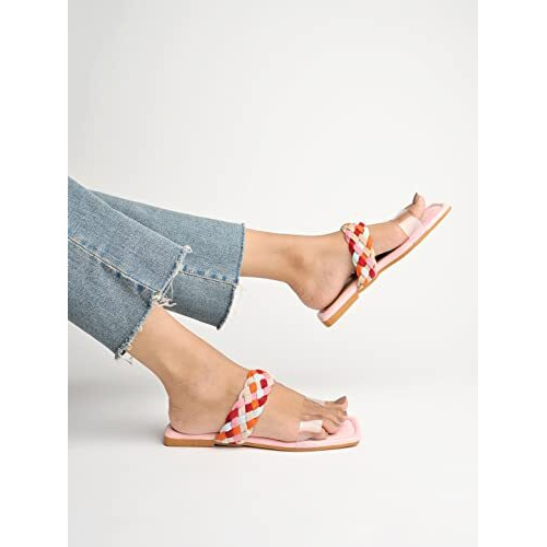 Shoetopia Girls Gd-9 Pink Flat Sandal - 6 Uk (Girls-Gd-9-Pink)