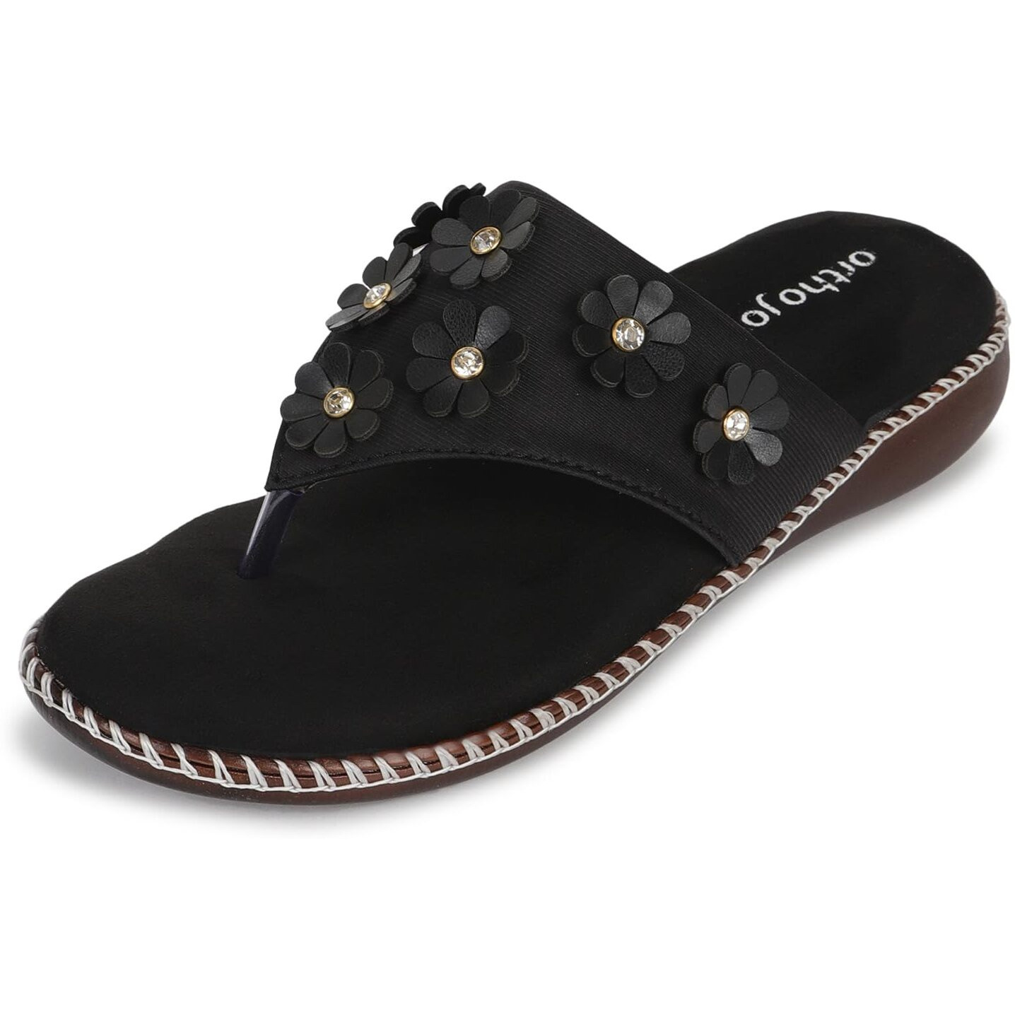 Ortho Joy Doctor Fancy Footwear For Women || Orthopedic Women's Fancy Slipper/Sandal For Women