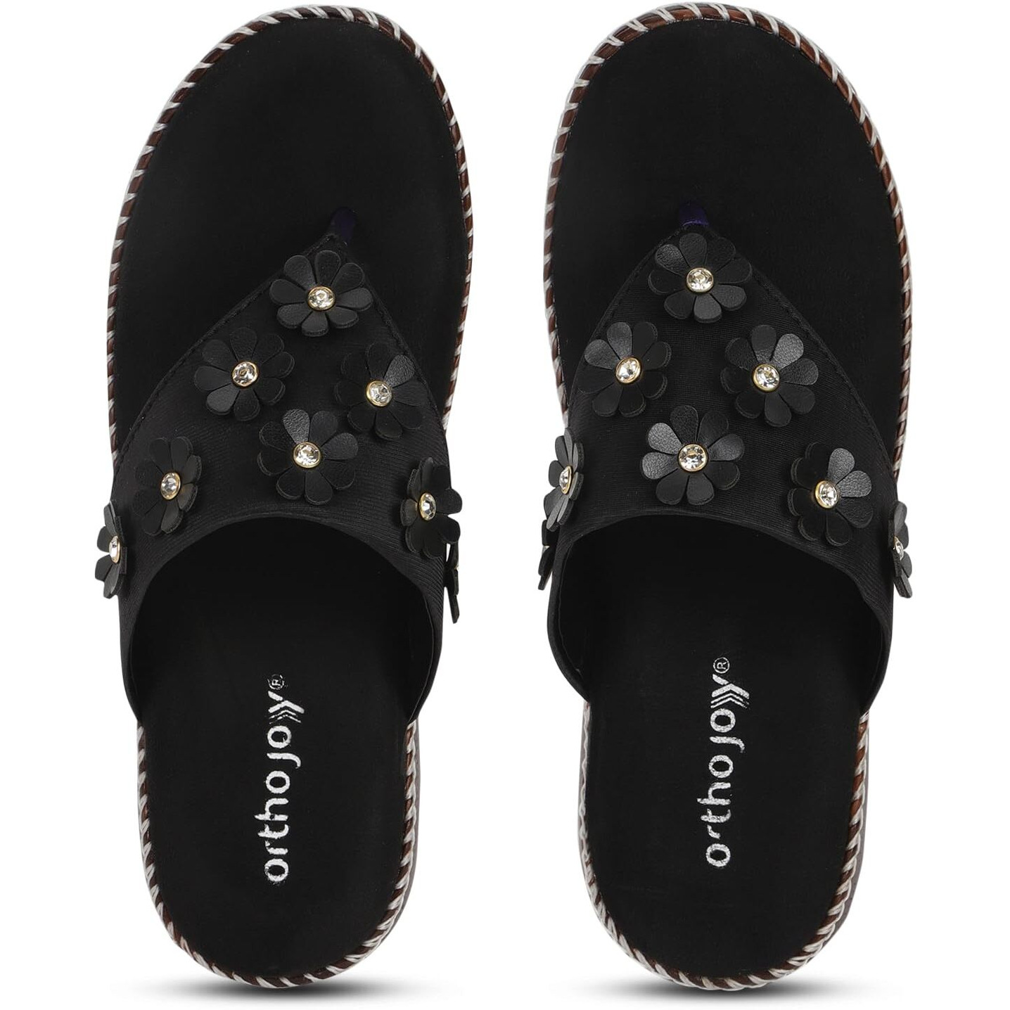 Ortho Joy Doctor Fancy Footwear For Women || Orthopedic Women's Fancy Slipper/Sandal For Women