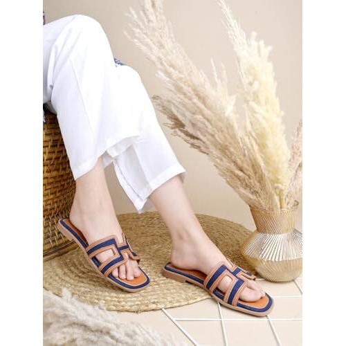 Shoetopia Classy Blue Flats For Women & Girls /Eu40