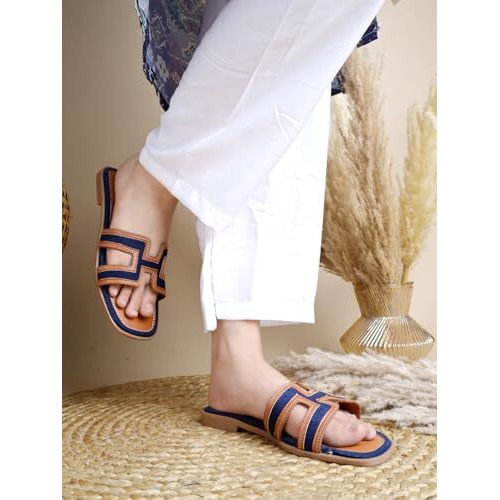 Shoetopia Classy Blue Flats For Women & Girls /Eu40