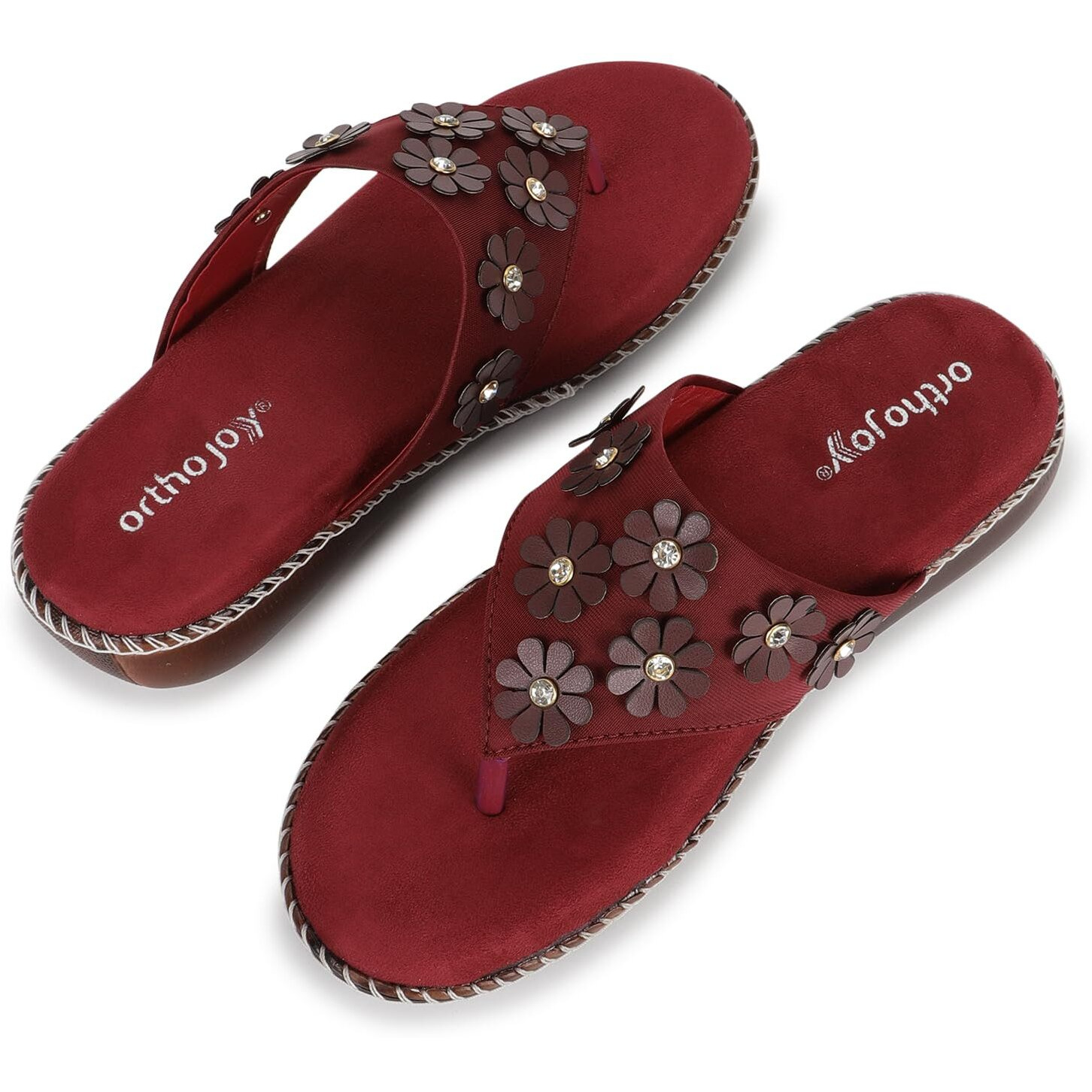 Ortho Joy Doctor Fancy Footwear For Women || Orthopedic Women's Fancy Slipper/Sandal For Women