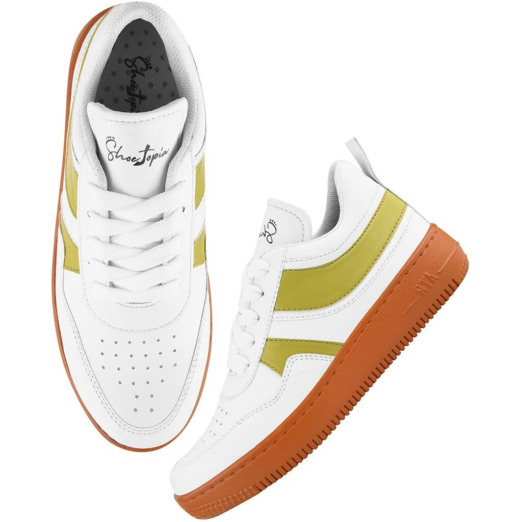 Shoetopia Casual Sports Shoe Sneakers Casuals For Women & Girls /Eu40 Green