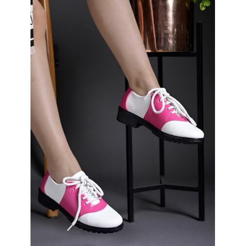 Shoetopia White Smart Casual Shoes For Women & Girls /Eu36