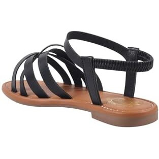 Shoetopia Chic Strappy White Flat Sandals For Women & Girls /Eu41