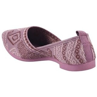 Shoetopia Embroidered Ethnic Peach Ballerinas For Women & Girls /Eu41