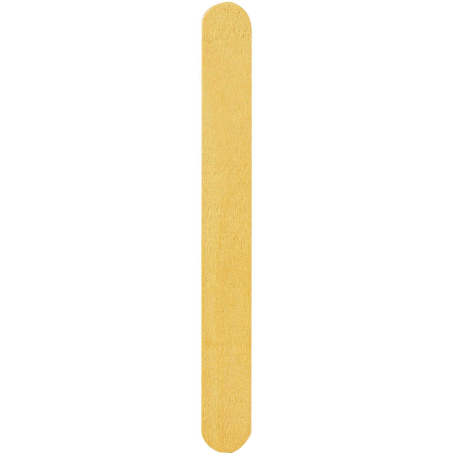 Natural Wooden Jumbo Craft Stix. Pack Of 500