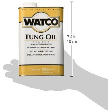 Rust-Oleum Watco Tung Oil Interior Wood Synthetic Furniture Polish/Varnish, 947 Ml (Clear)