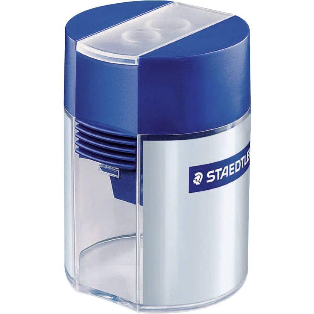 Staedtler Double-Hole Tub Pencil Metal Sharpener