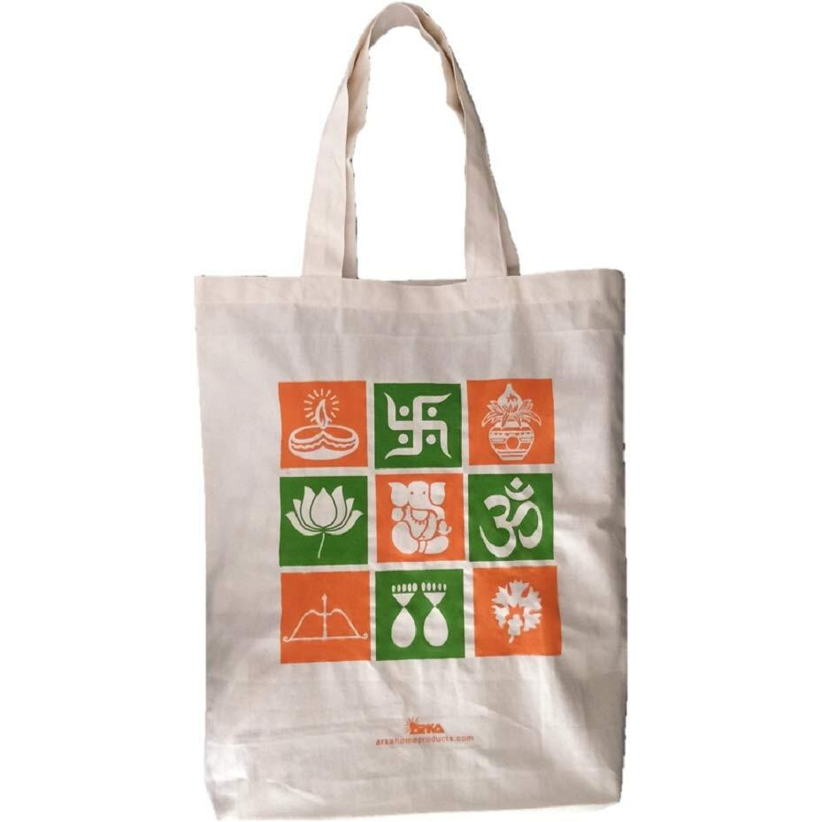 Arka Home Products Arka Festive Gift Bags (Set Of 3) 100% Soft , Eco-Friendly (14 X 16 X 2 Inches, Natural)