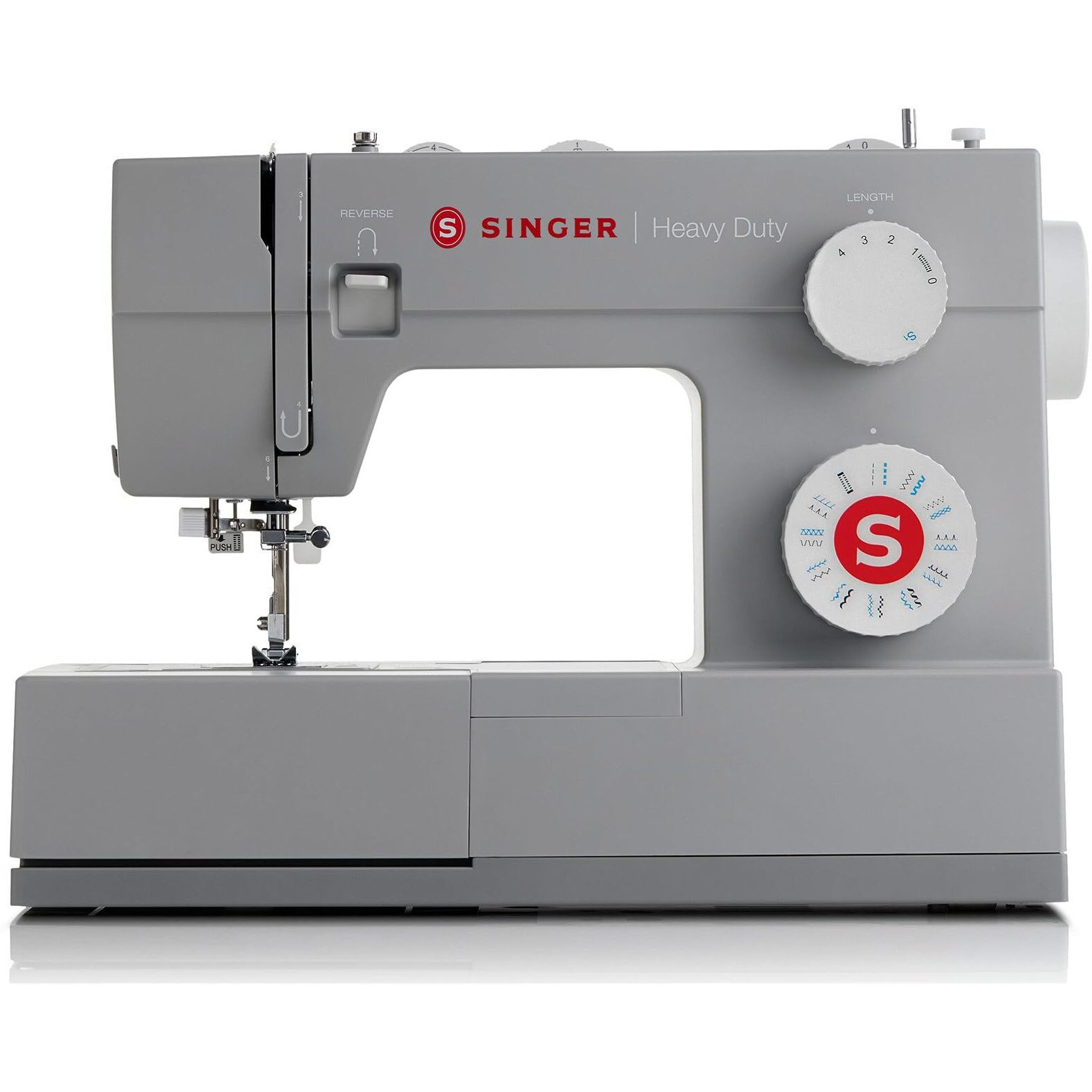 Singer 4423 Heavy Duty Zig Zag Sewing Machine, 23 Built In Stitches 97 Stitch Applications With 90 W Powerful Motor & Feed Dog With 106 Teeth In 6 Rows-Get Free Online Interactive Master Class.