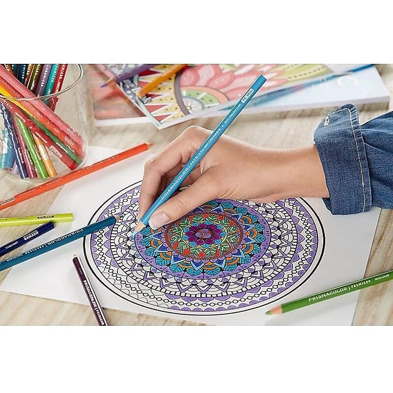 G T Luscombe Soft Core 3597T Premier Colored Pencils, [24-Count, Prisma Colour]